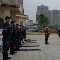 信阳市固始县委书记王治学到县人防办视察并听取人防工作情况汇报